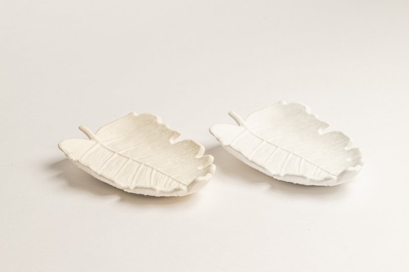 味 WAVE 乐土叶子盘  饰品盘 交换礼物 男生礼物 情人节礼物 - 摆饰 - 水泥 