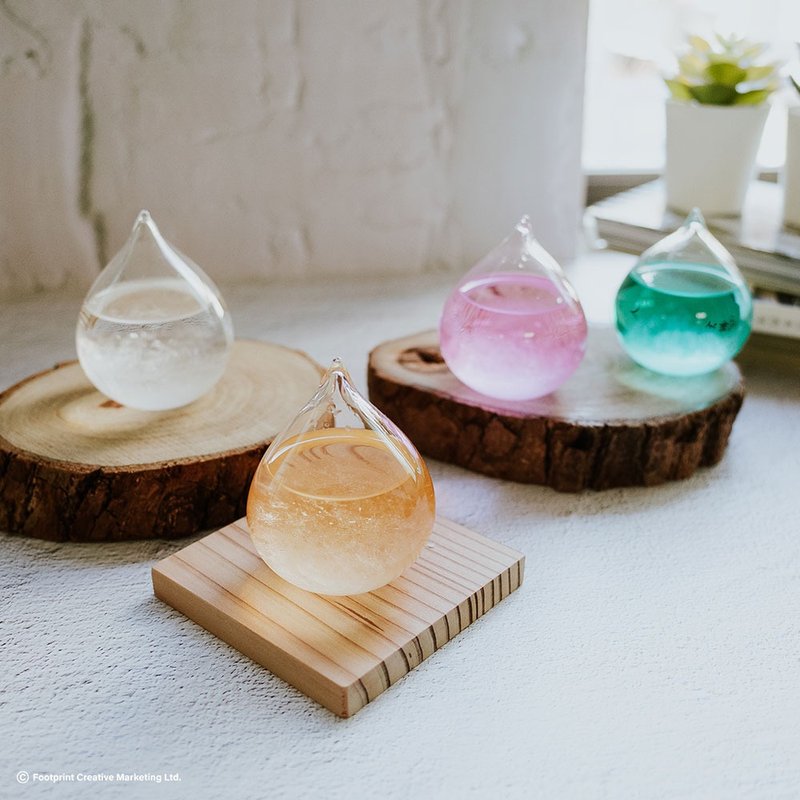 小清新天气视觉瓶 - 摆饰 - 玻璃 多色