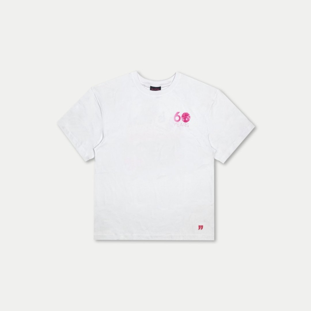 Hate Monday'' X PINK PANTHER - TEE短袖上衣(PPHM-23S16) - 中性连帽卫衣/T 恤 - 棉 粉红色