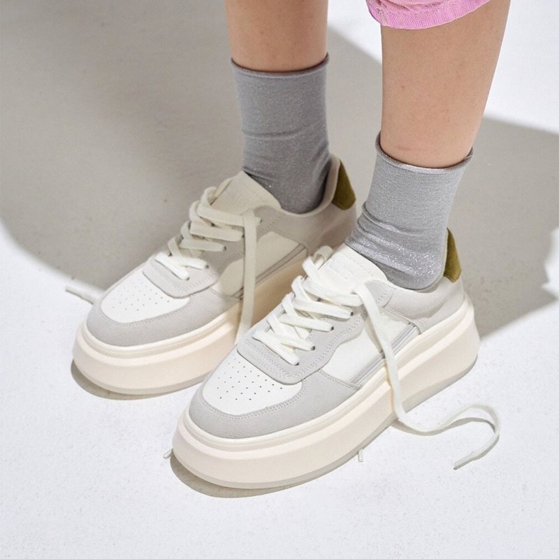 PREORDER SPUR CLLIB Magna Vintage Standing Sneakers CL0102WG - 其他女款皮鞋 - 其他材质 