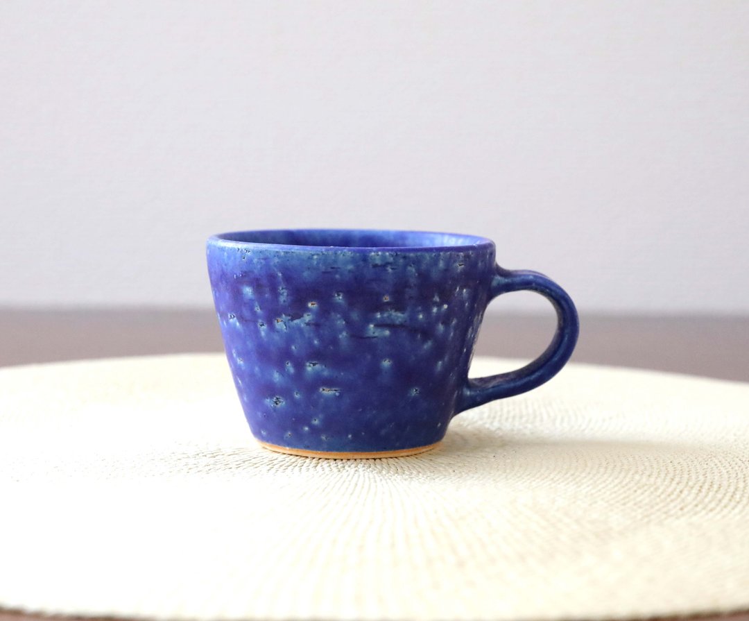 深海蓝小号咖啡杯/特价 - 咖啡杯/马克杯 - 陶 蓝色