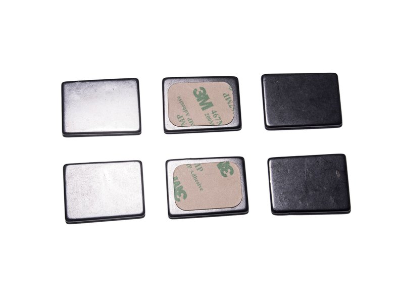 方形Shungite贴纸 - 其他 - 石头 黑色
