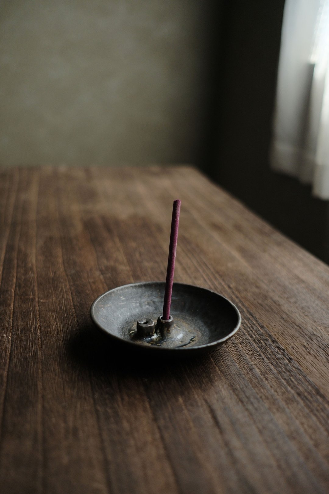 古矿区・黑雾・多功能香盘2 - 香薰/精油/线香 - 陶 黑色
