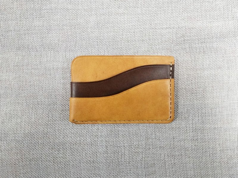 定制化! MICO 手缝皮革休闲钱包 S款 - 皮夹/钱包 - 真皮 