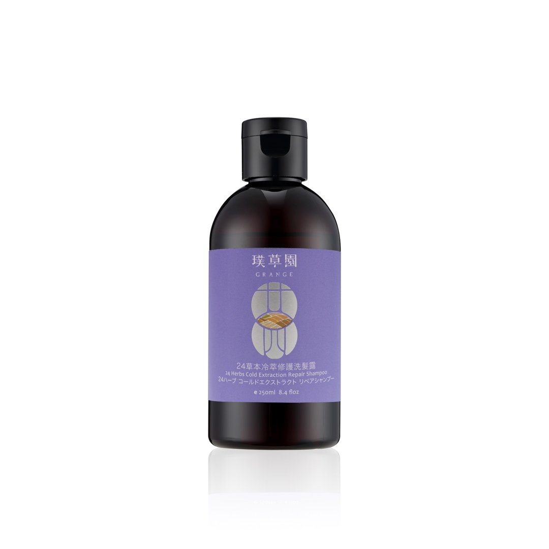 24草本冷萃修护洗发露250ml－ 头皮保养、受损染烫发质修护 - 洗发用品 - 植物．花 