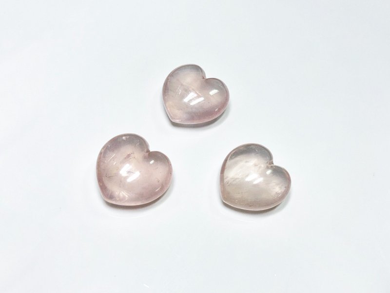 采矿 星光粉晶爱心 粉晶大爱心 - 摆饰 - 半宝石 