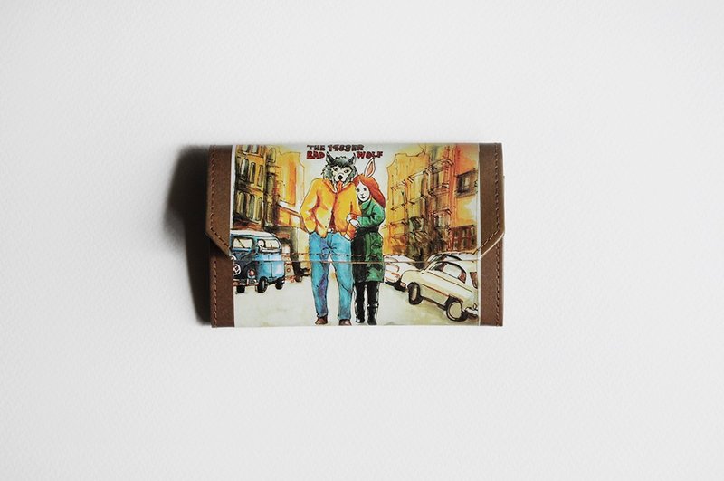 客订专区 小纸包/卡片零钱包-经典封面系列 Bob Dylan - 零钱包 - 纸 咖啡色