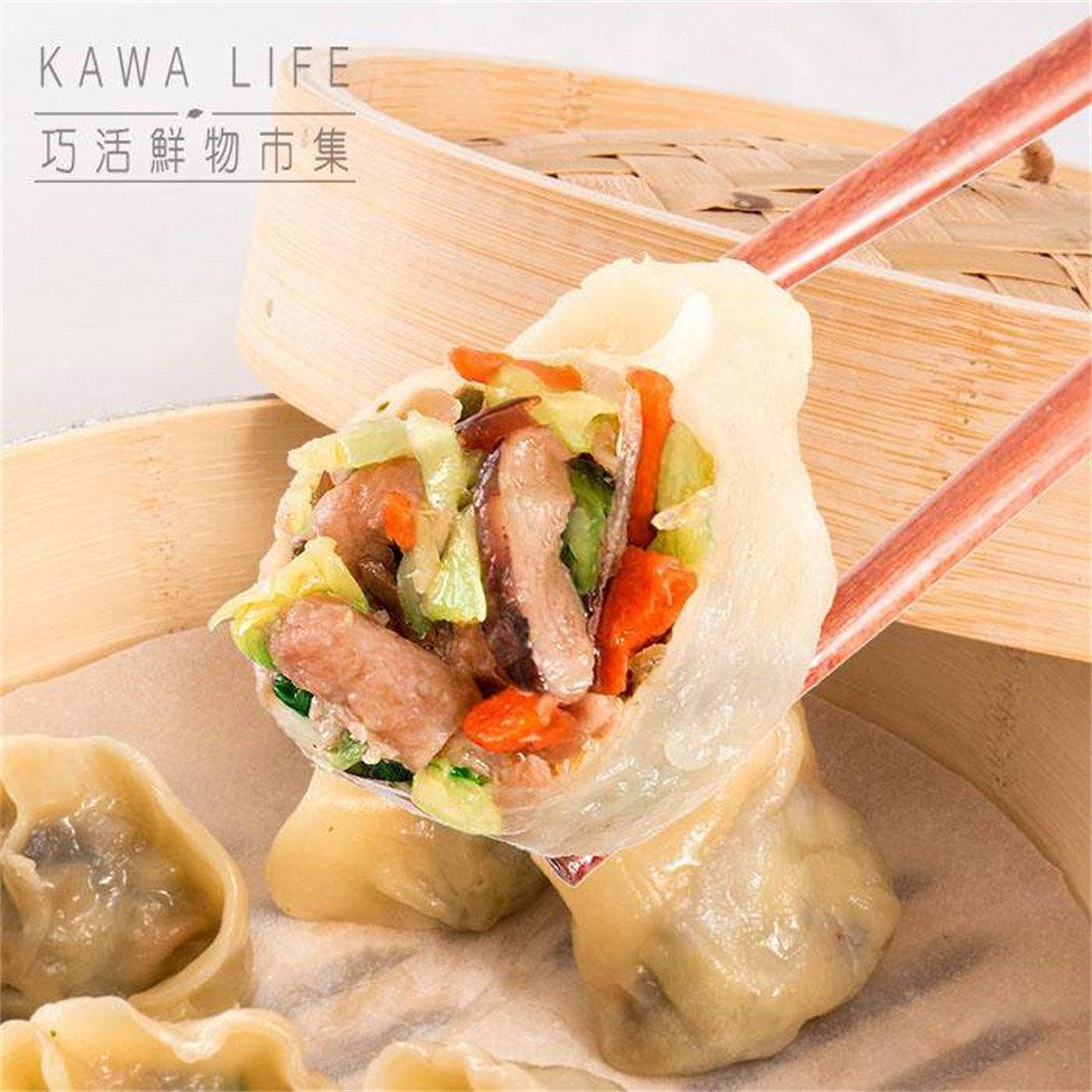 【合乔飨鲜】香菇黑木耳素食手工水饺25g/粒20粒/包满999送保冷袋 - 其他 - 新鲜食材 