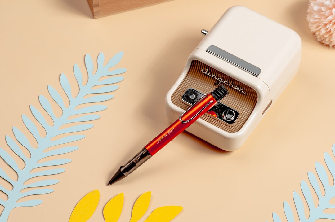 LAMY Let'go 原子笔 / AL star 系列  - 铜橘 (原价1100元) - 圆珠笔/中性笔 - 铝合金 橘色