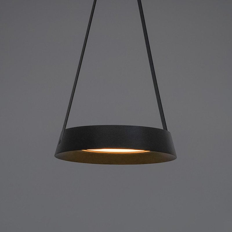 【礼物】意大利UBIQUA Torus Fly 轻羽USB充电式吊灯-多色可选 - 灯具/灯饰 - 其他金属 黑色