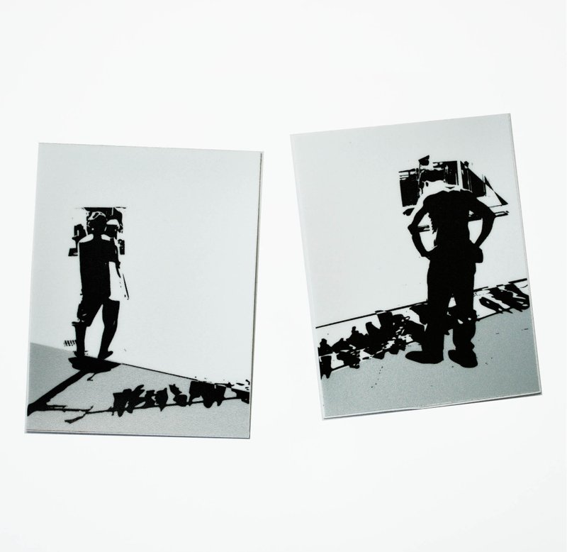 ( 背影 ) Li-good - 防水贴纸、行李箱贴纸 NO.43 - 贴纸 - 塑料 