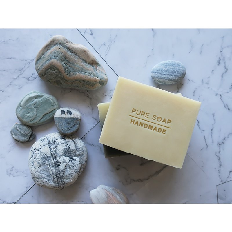 【皂章B09】PURE SOAP 纯香皂 英文字章  Soap Stamp - 蜡烛/香氛/手工皂 - 压克力 