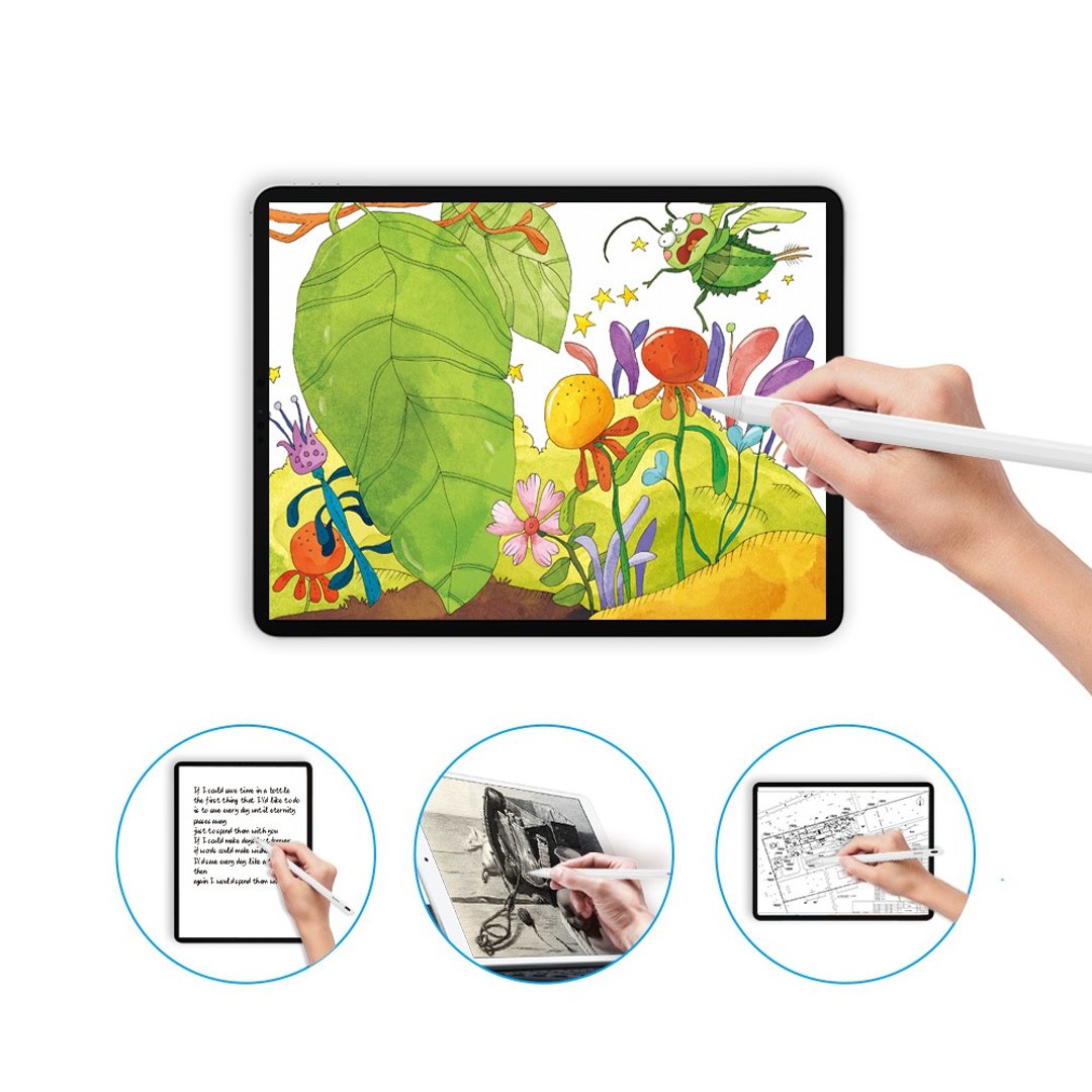 A3t iPad Pencil 可快充磁吸笔端触控开关手写笔 - 数码小物 - 塑料 白色