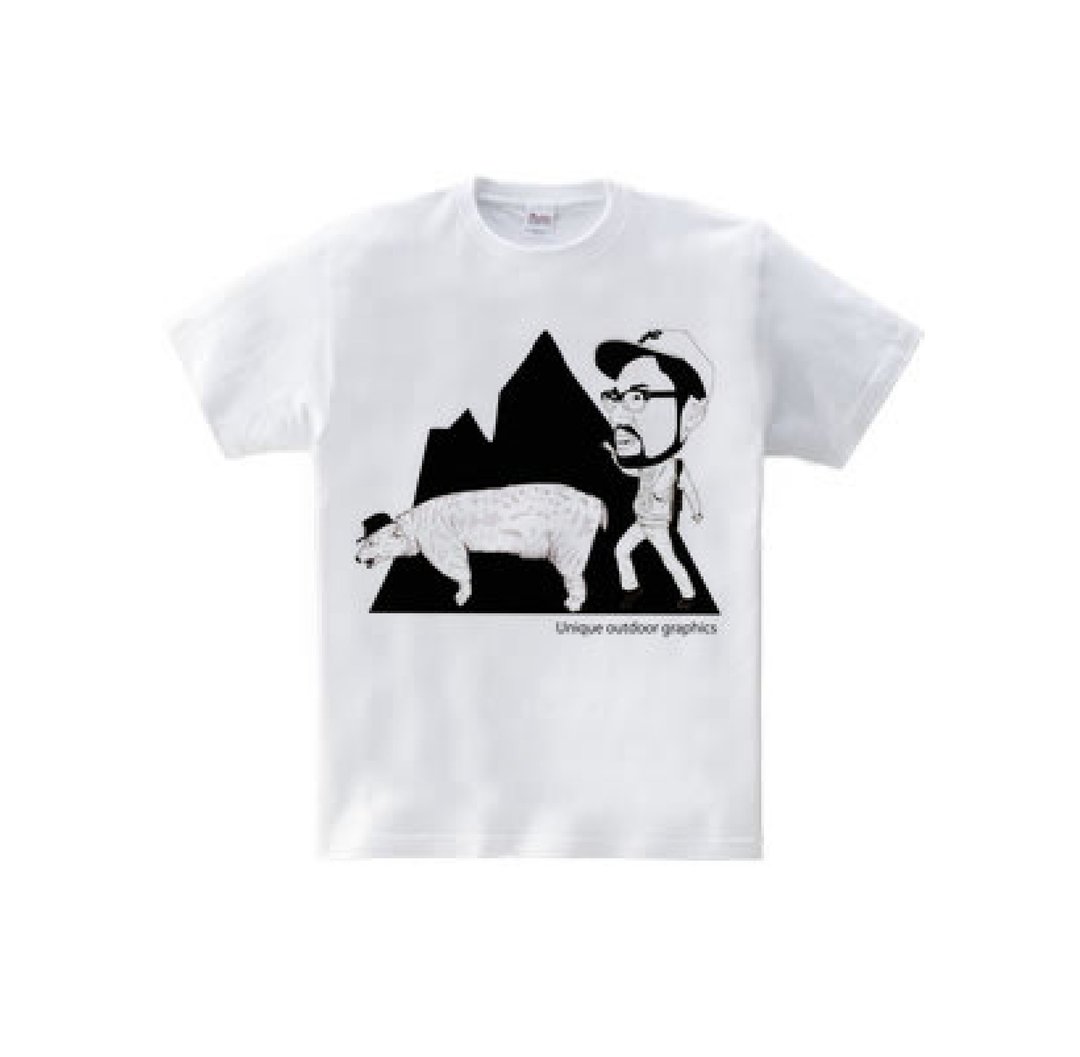 UOG bear yuji (5.6oz T-shirt) - 男装上衣/T 恤 - 棉 白色