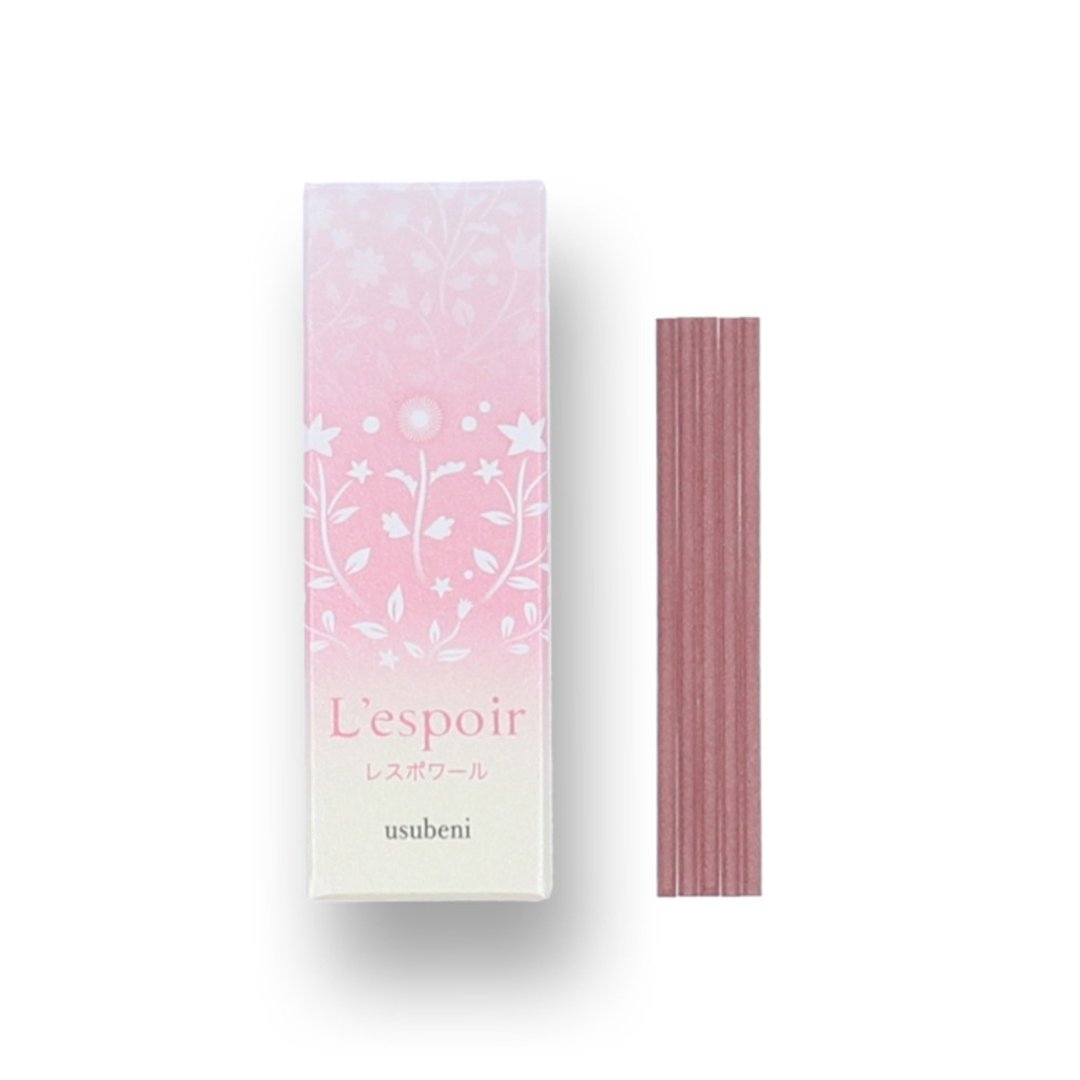 松荣堂 L'espoir【希望系列】之 Usubeni 薄红 线香 (附香台) - 香薰/精油/线香 - 浓缩/萃取物 