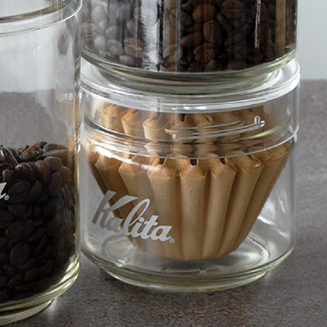 【日本】Kalita 玻璃 密封罐 / 储豆罐 150g - 咖啡壶/周边 - 玻璃 透明