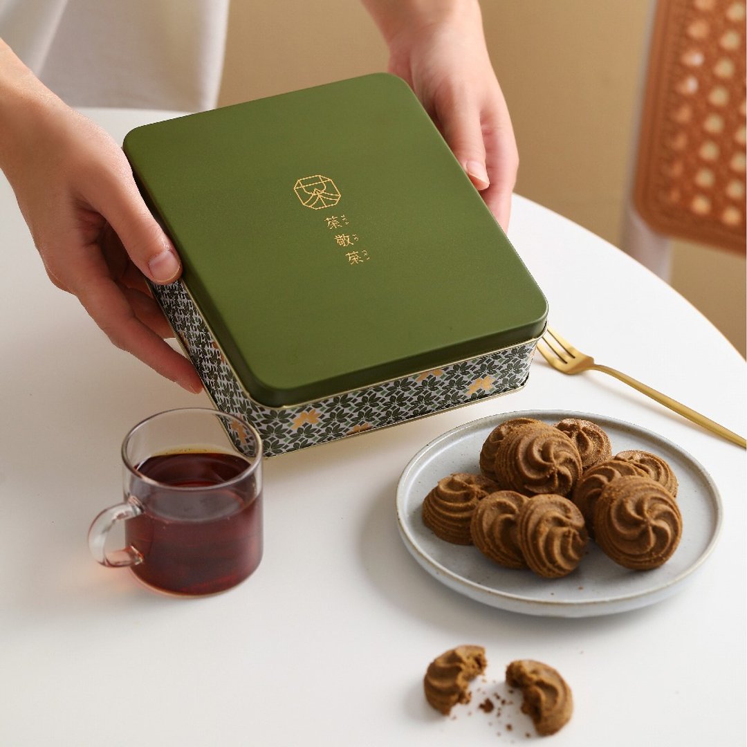 佐茶曲奇|来自天然的茶香 - 零食/点心 - 其他金属 绿色