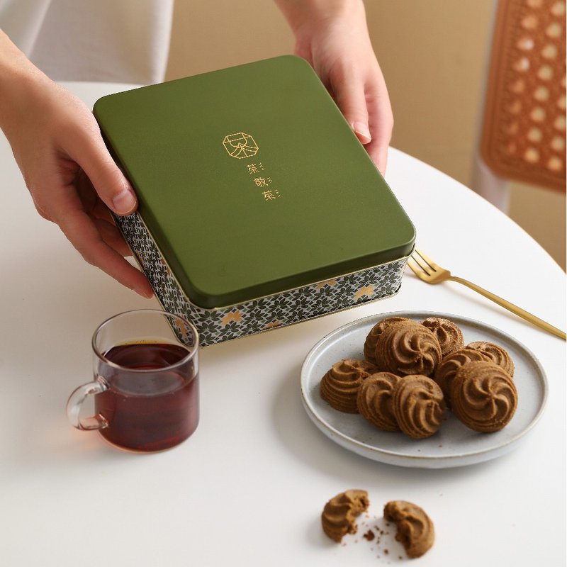 佐茶曲奇|来自天然的茶香 - 零食/点心 - 其他金属 绿色