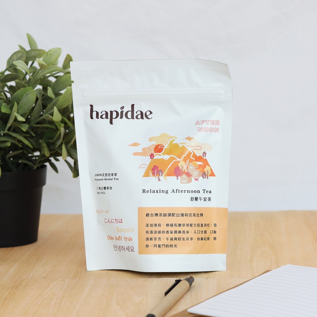 【hapidae】舒压午安茶 舒活复方系列 花草茶(茶包/2g/18入) - 茶 - 其他材质 