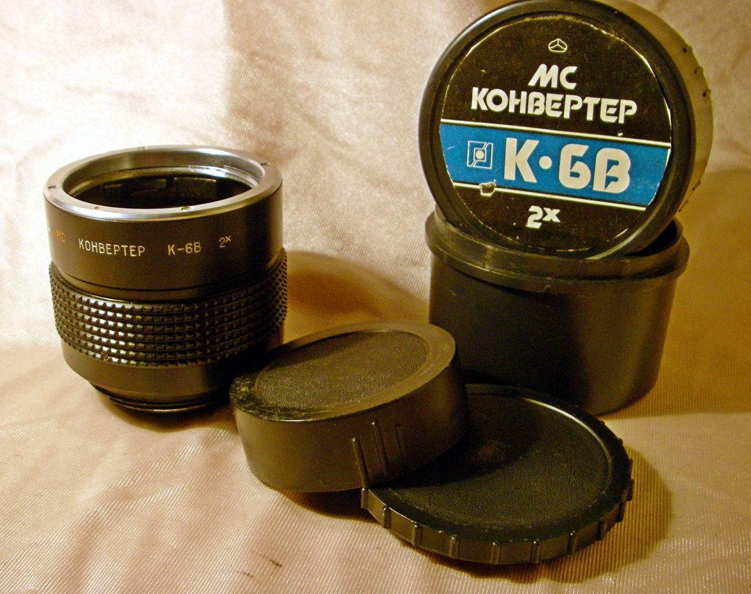 MC K-6V 2x 镜头远摄增倍镜倍增器微距 f Salut-S Kiev-88 Arsena - 相机 - 玻璃 