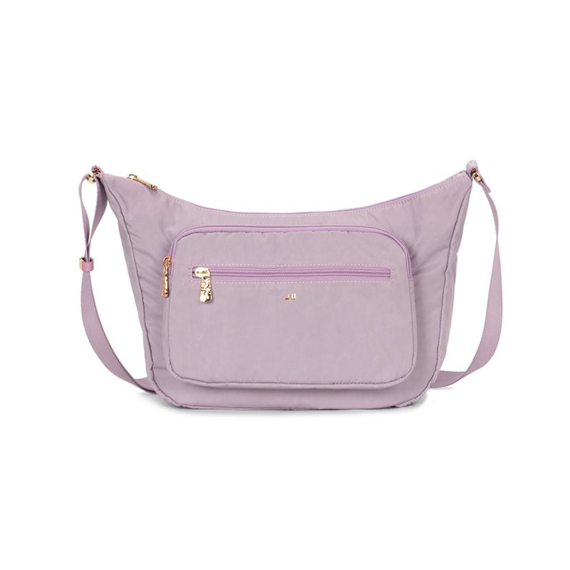 斜背包 星辰防泼水斜背包-7007-12-多色任选 - 侧背包/斜挎包 - 尼龙 紫色