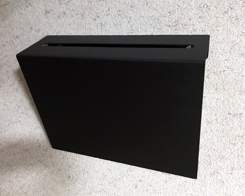 率性风格不锈钢信箱　全不锈钢制造　沉稳极简风尚　LOFT 工业风 - 摆饰 - 其他金属 黑色