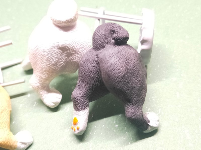柴犬屁屁-2D扩香石 - 香薰/精油/线香 - 其他材质 多色