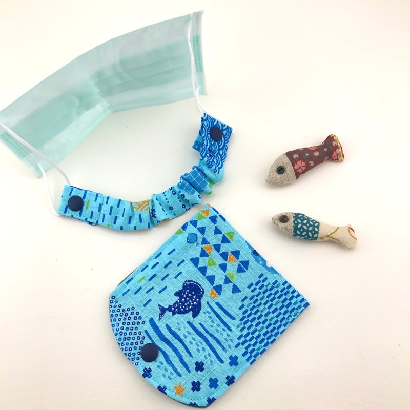 口罩减压带/挂带+口罩暂放收纳夹 - 口罩 - 棉．麻 