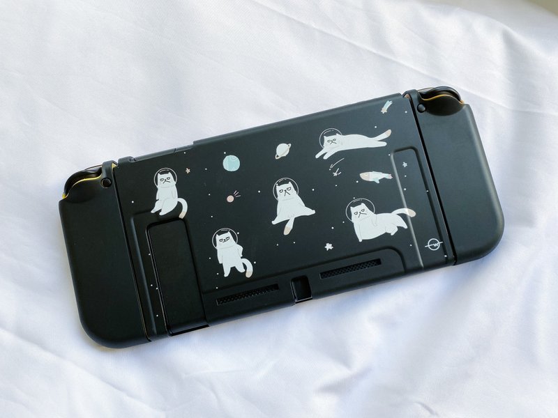 黑魂版 厌世猫星人 SWITCH保护套 附送猫肉球Joystick保护胶 - 数码小物 - 塑料 黑色