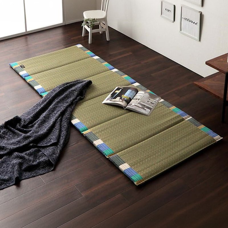 【质感工艺】久留米蔺草睡垫Iroha 久留米织榻榻米边精品 70x180c - 寝具 - 植物．花 