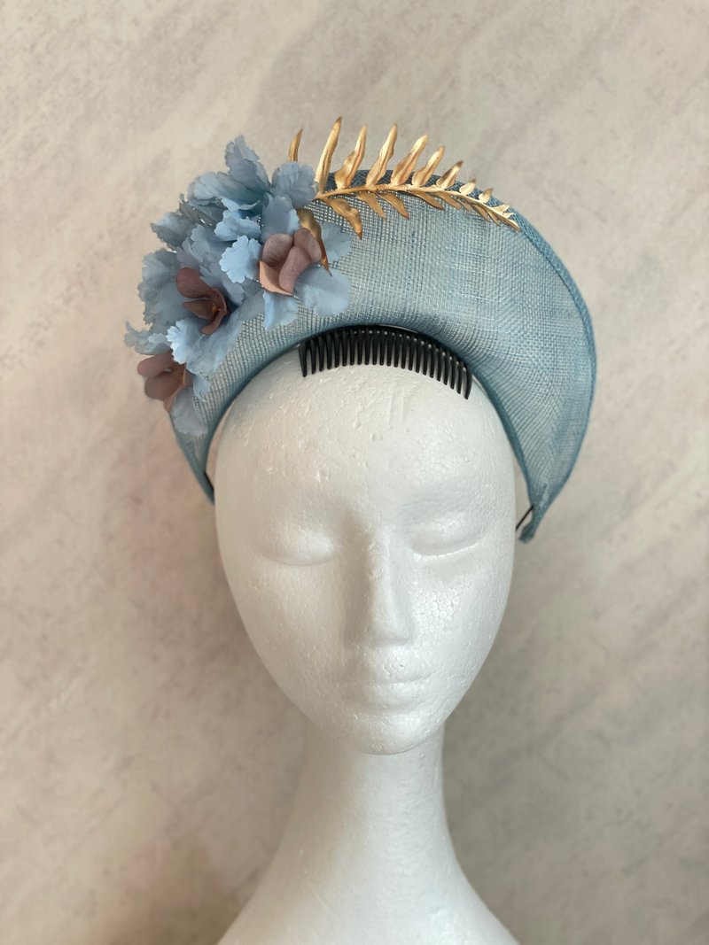 赛马日头饰-礼帽-英式头饰 - 帽子 - 亚麻 多色