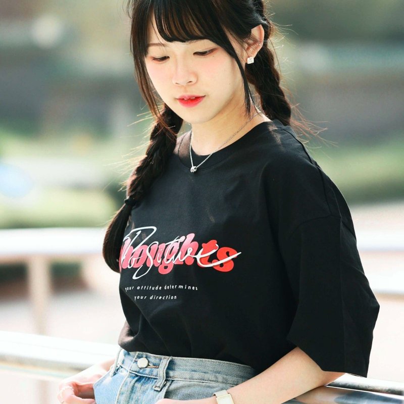 【CREEPS】Positive 宽松重磅印花T恤 210g - 男装上衣/T 恤 - 棉．麻 多色