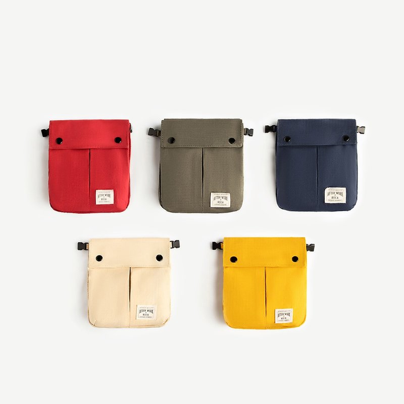 Jungle Pocket 磁铁多用包 - 侧背包/斜挎包 - 棉．麻 