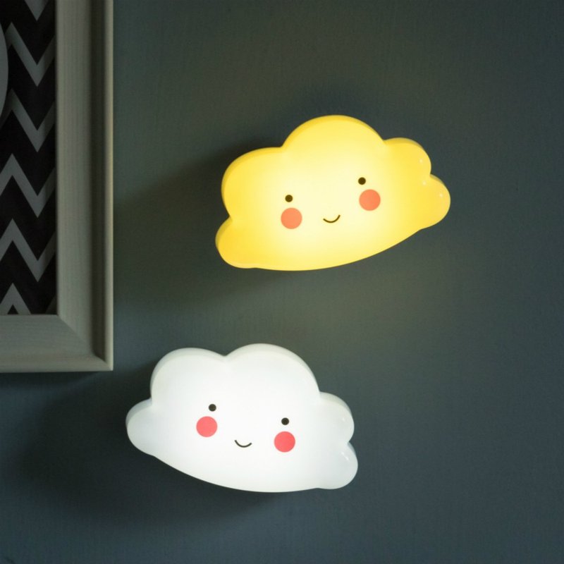 【福利品】背部NG USERWATS 单入云朵遥控小夜灯 - 灯具/灯饰 - 塑料 白色