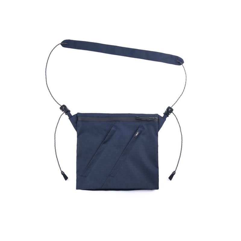 oqLiq - Project 06.2 - River sacoche bag 川字补给包 中 (蓝) - 侧背包/斜挎包 - 其他人造纤维 蓝色