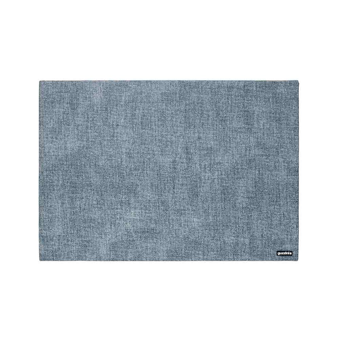 仿布纹系列-灰蓝色餐垫-43×30CM - 餐垫/桌巾 - 塑料 蓝色