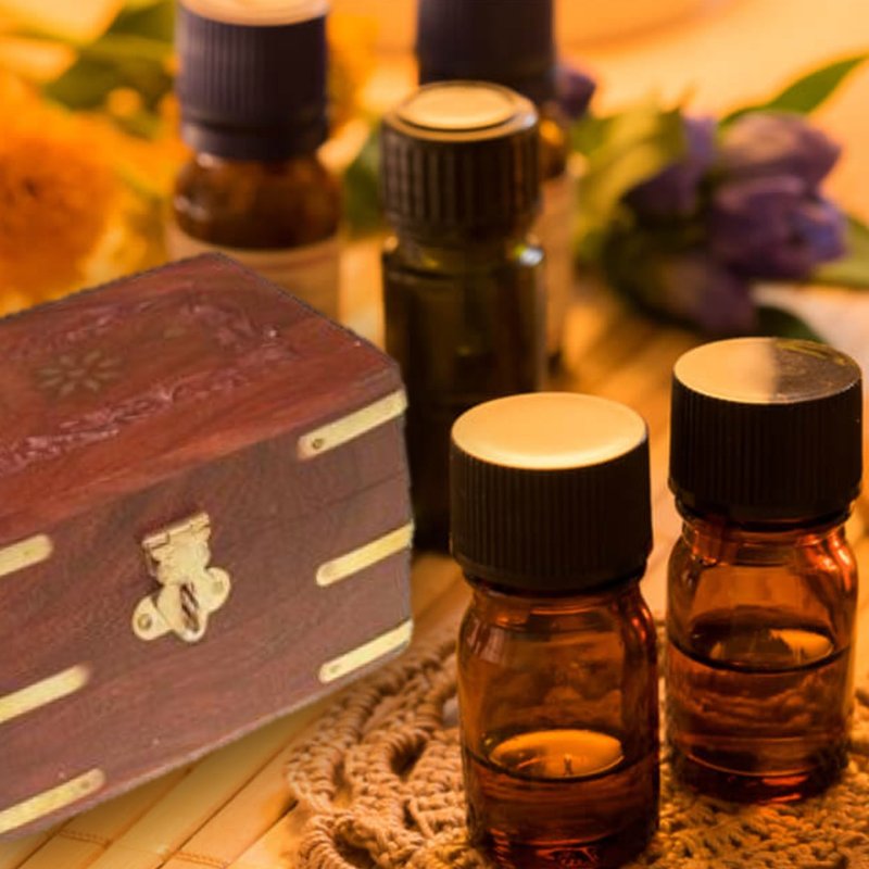 圣诞限定 | 英国直送圣诞礼物必选 |英国AVENA圣诞香氛油木盒套装 - 香薰/精油/线香 - 精油 绿色