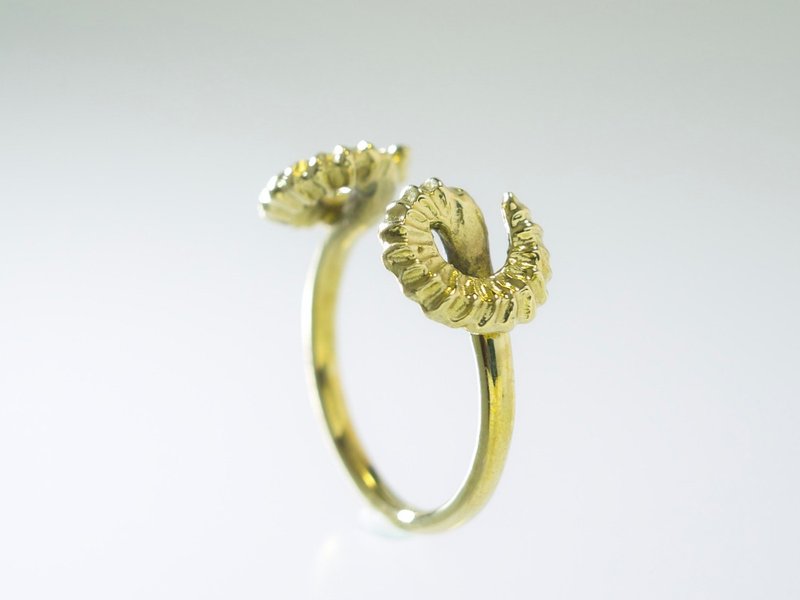 Japan Quality | inGod NUDE Ring Morph The SHEEP Brass - 戒指 - 其他金属 金色