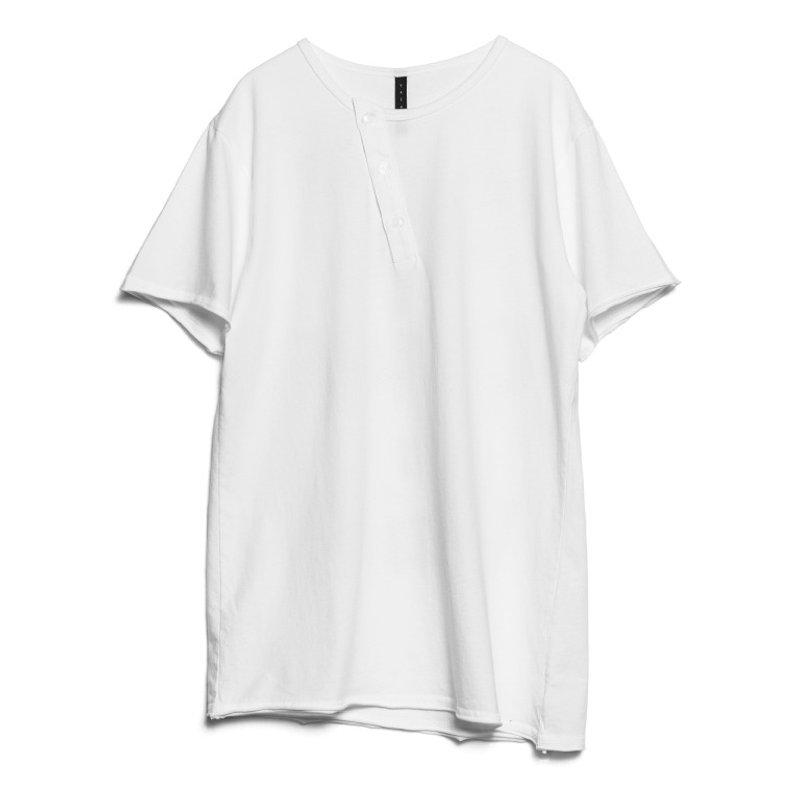 Cries in Vain Tee-White - 男装上衣/T 恤 - 棉．麻 白色