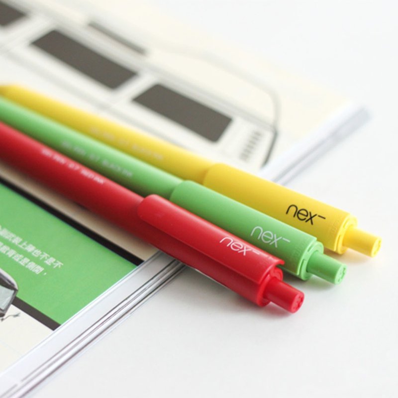 PREMEC 瑞士胶墨笔 黄绿红 立陶宛国旗 三色组合 - 其他书写用品 - 塑料 绿色