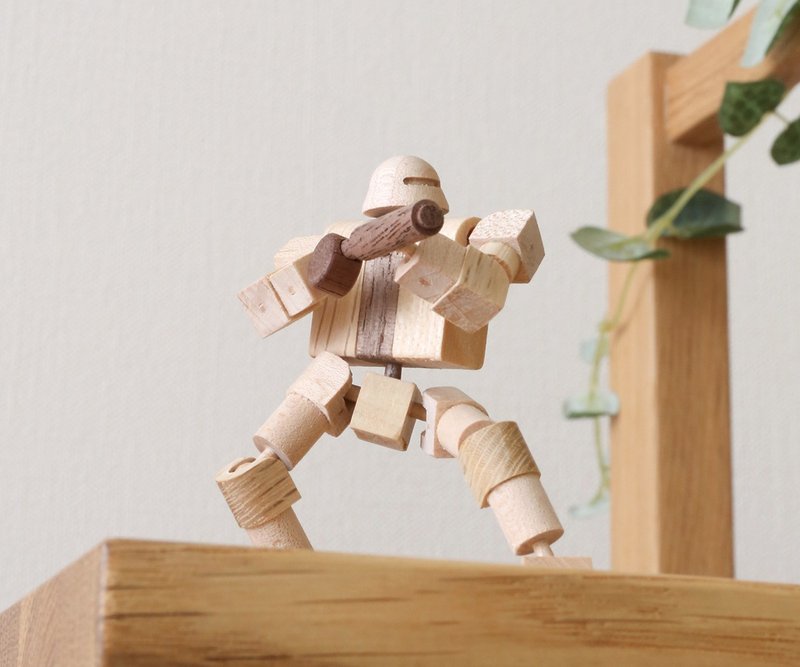 旭川工艺 Craft 铃来 MOKUSEIDERZ 木制战士 - 桌游/玩具 - 木头 咖啡色