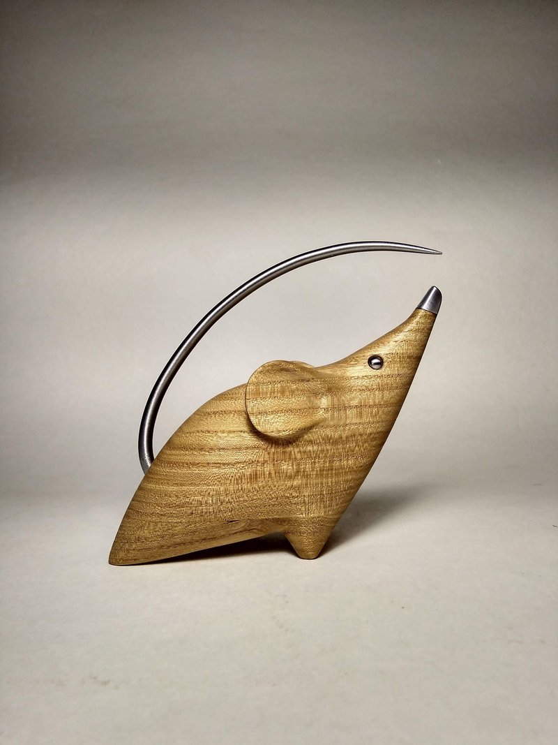 Mouse - 玩偶/公仔 - 木头 