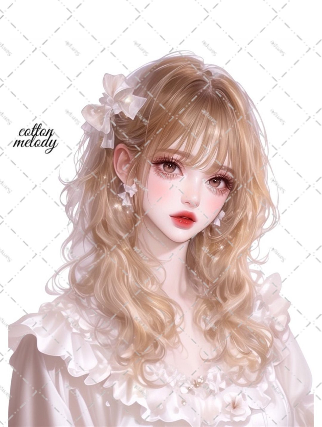 原创贴纸 no.5781 人物贴纸 原创贴纸 人物贴纸 女孩贴纸 原创人物贴纸 - 贴纸 - 纸 