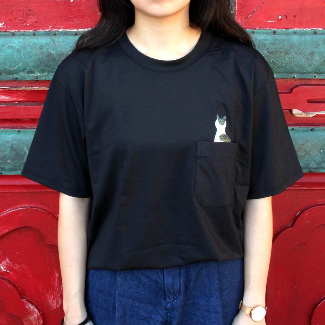 耄耋同春莲花 T恤 - 女装 T 恤 - 聚酯纤维 