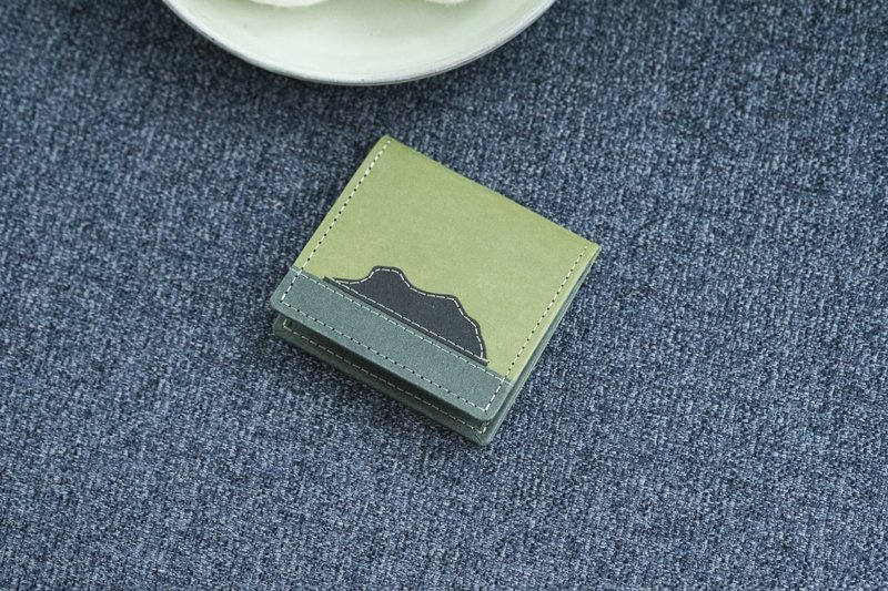 【环保永续】香港塞拉利昂 lionrock 系列 纸造轻便钱包plus - 皮夹/钱包 - 纸 绿色