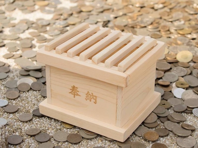 日本赛钱箱　日本桧木 - 收纳用品 - 木头 