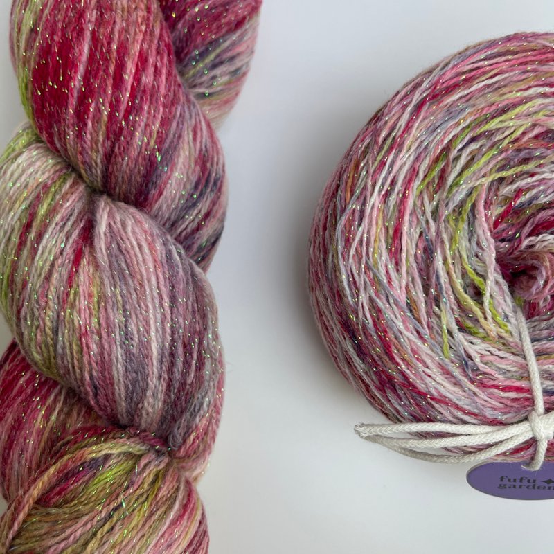 fufugarden手染線雲絮系列-100%羊毛細線 - 编织/刺绣/羊毛毡/裁缝 - 羊毛 