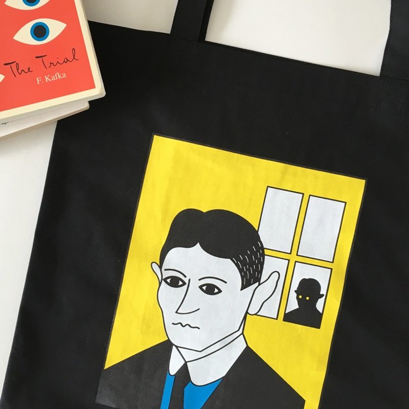 The Trial Tote-Bag (Black) - 侧背包/斜挎包 - 棉．麻 黑色