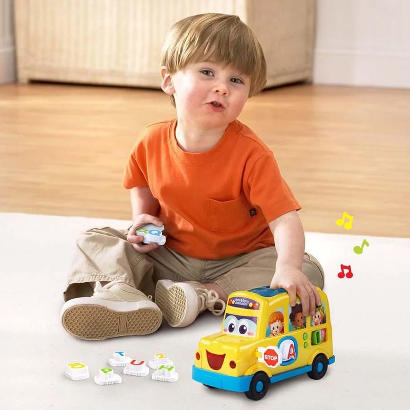 Vtech　数数音乐字母学习校车 - 玩具/玩偶 - 塑料 