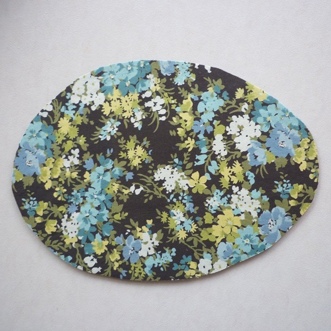 Coaster felt Liberty print LibertyPrint - 杯垫 - 羊毛 蓝色